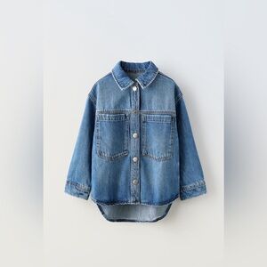 Kids jeans over shirt